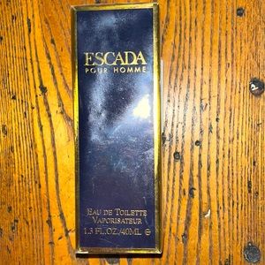 NIB! Sealed package. Escada Pour Homme Eau de Toilette Vaporisateur 1.3 ounce